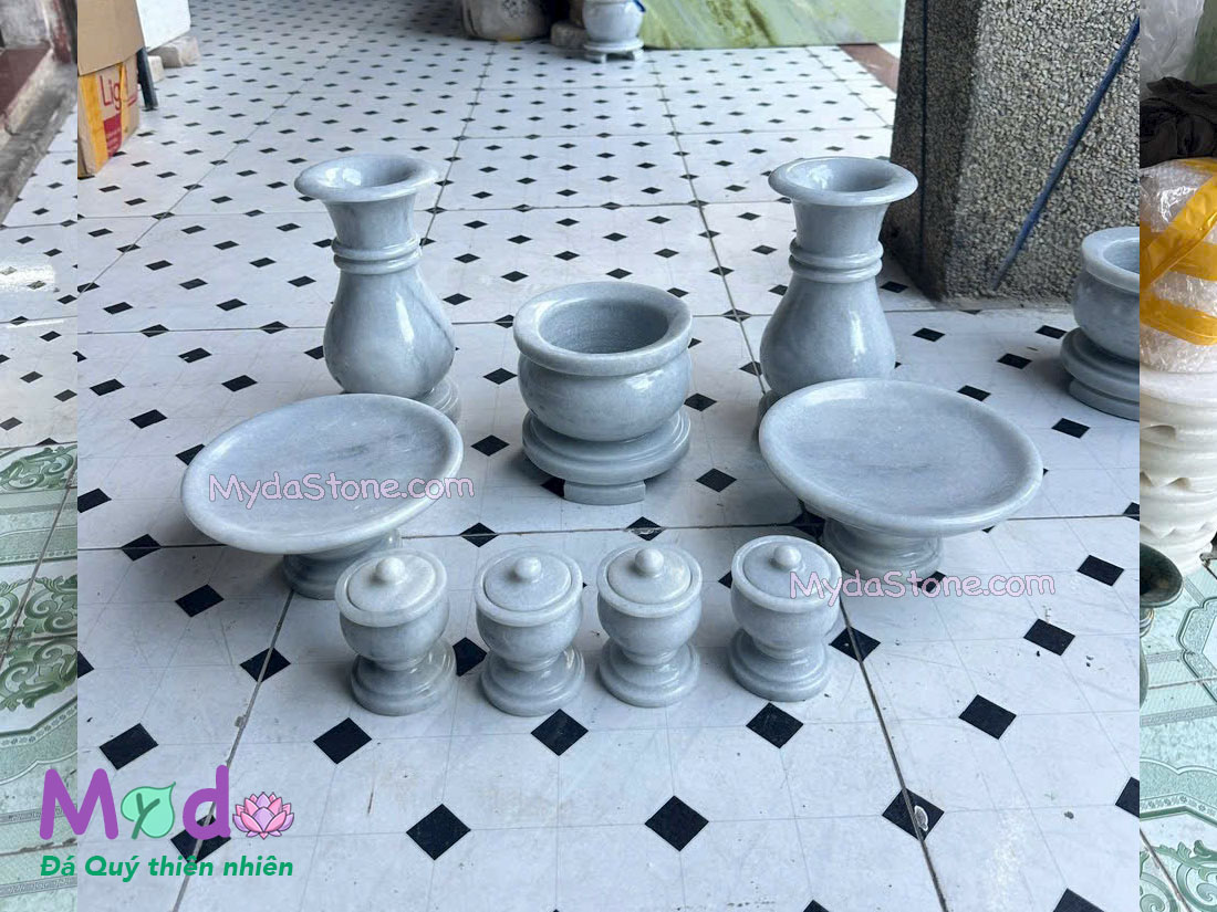 Mẫu Lư Hương Đá, Đồ Thờ Đá Đẹp tại Ninh Bình