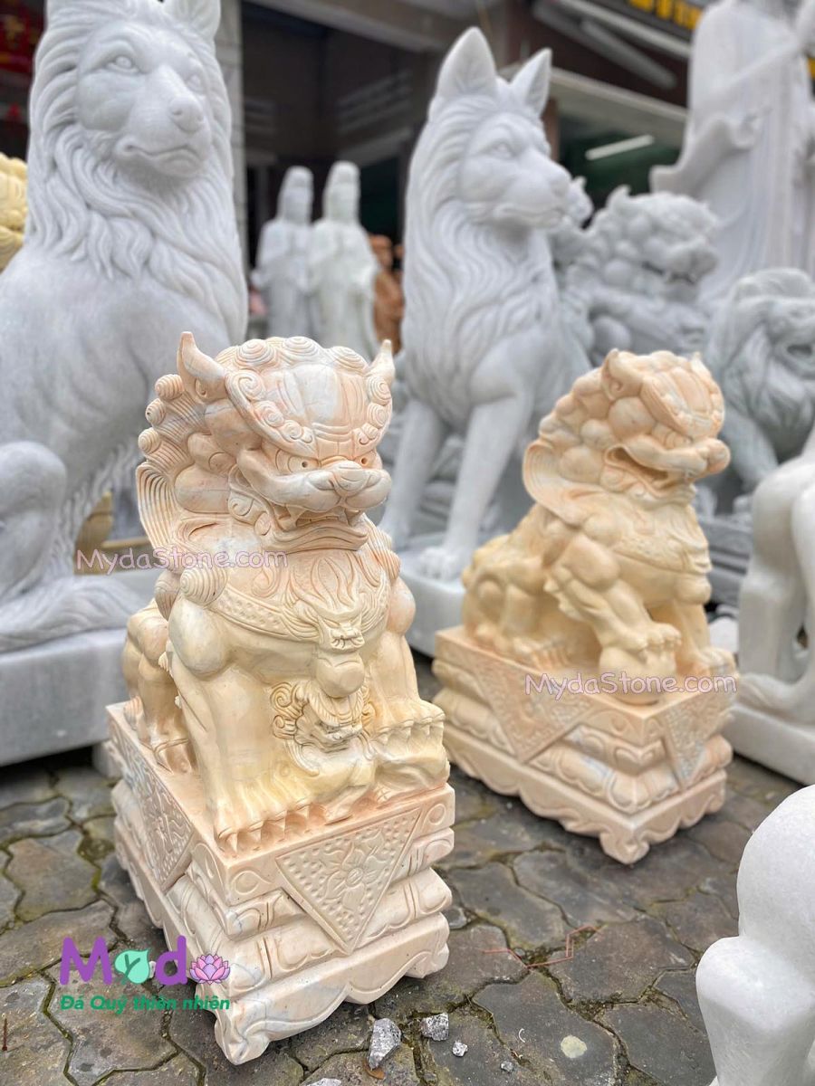 tượng kỳ lân đá tại quy nhơn
