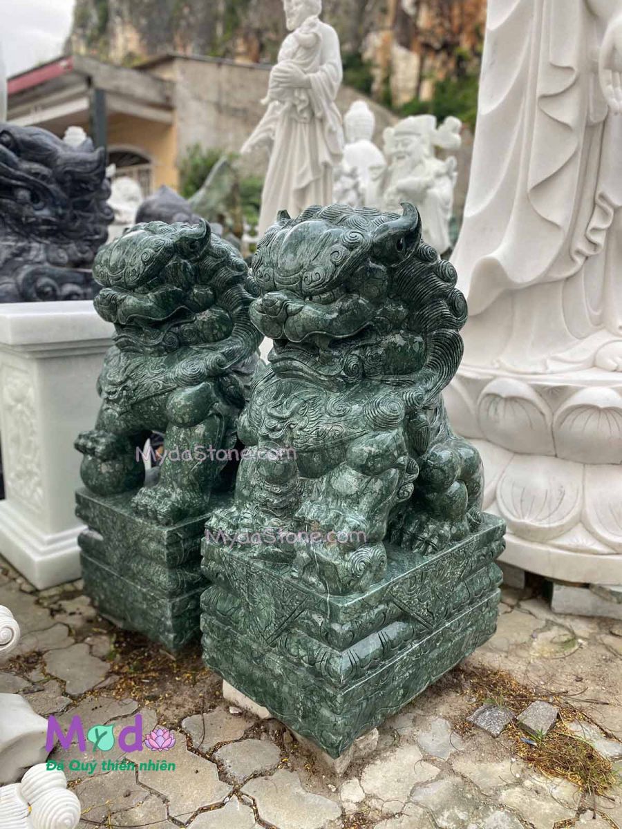 tượng kỳ lân đá tại quy nhơn